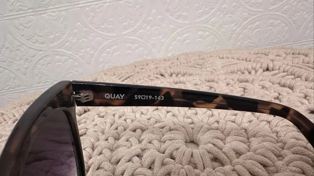 QUAY It’s My Way Sunglasses Brown and Black